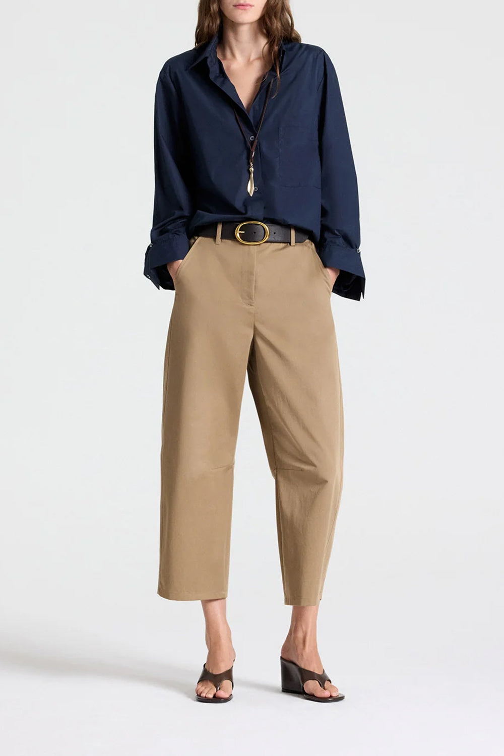 Next Morning Shirt in Cotton Midnight
