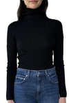 Knit Turtleneck in Black