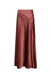 Bethany Skirt in Deep Redwood
