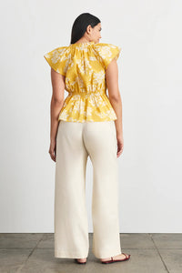 Ivana Top in Buttercup Multi