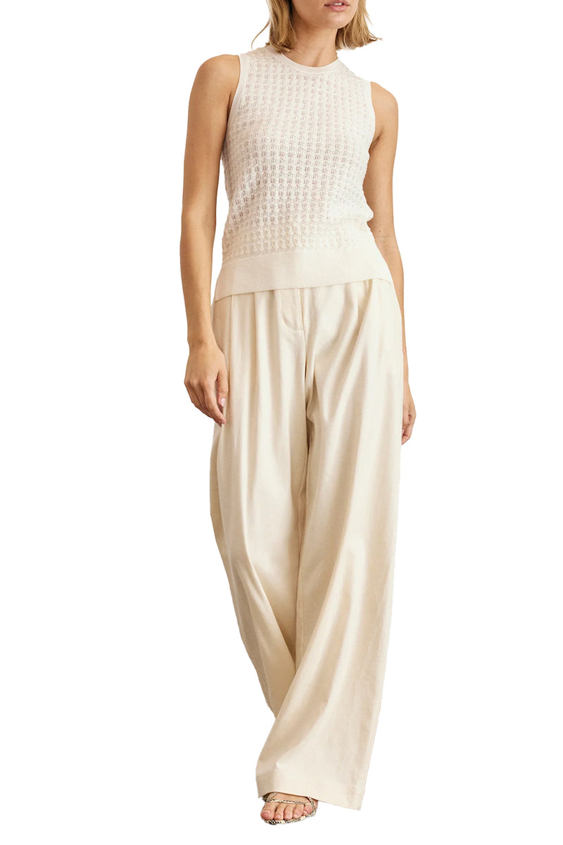 Avril Knit in White