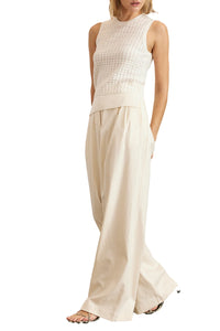 Avril Knit in White