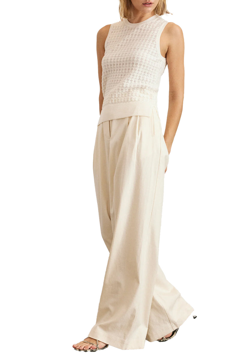 Avril Knit in White