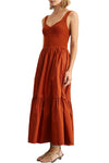 Josephina Dress in Brick