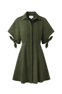 Corinna Dress in Army