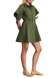 Corinna Dress in Army