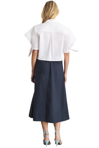 Corinna Top in Optic White
