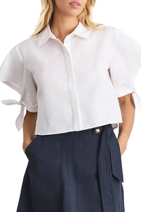 Corinna Top in Optic White