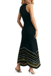 Greyson Dress in Black Multi