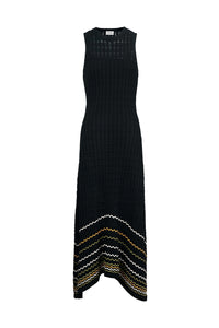 Greyson Dress in Black Multi