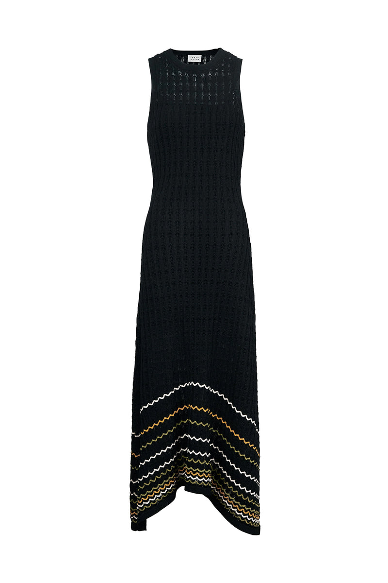 Greyson Dress in Black Multi