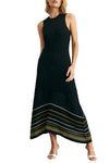 Greyson Dress in Black Multi