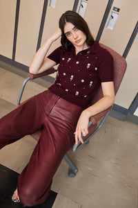 Weston Pant in Mahogany