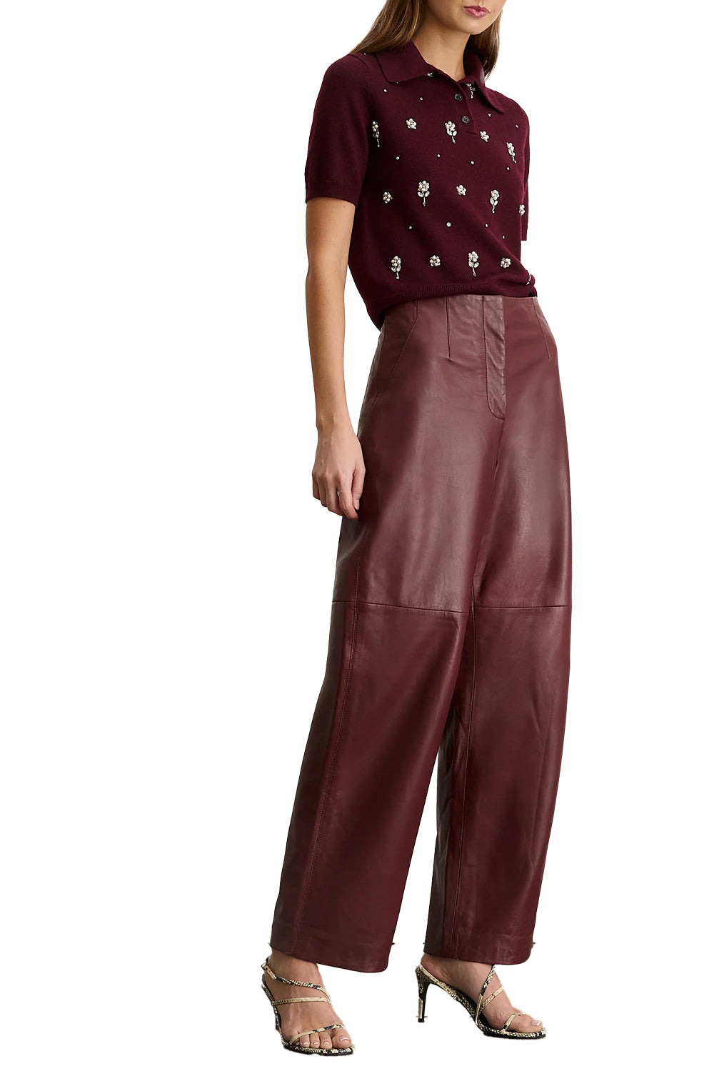 Weston Pant in Mahogany