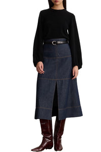 Marina Cashmere Sweater in Black