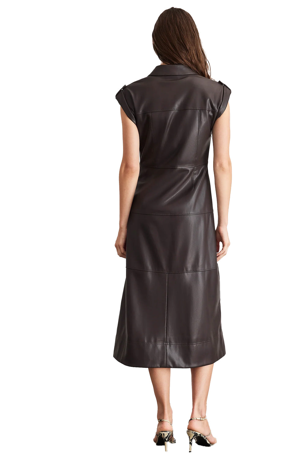 Shivi Dress in Dark Fig