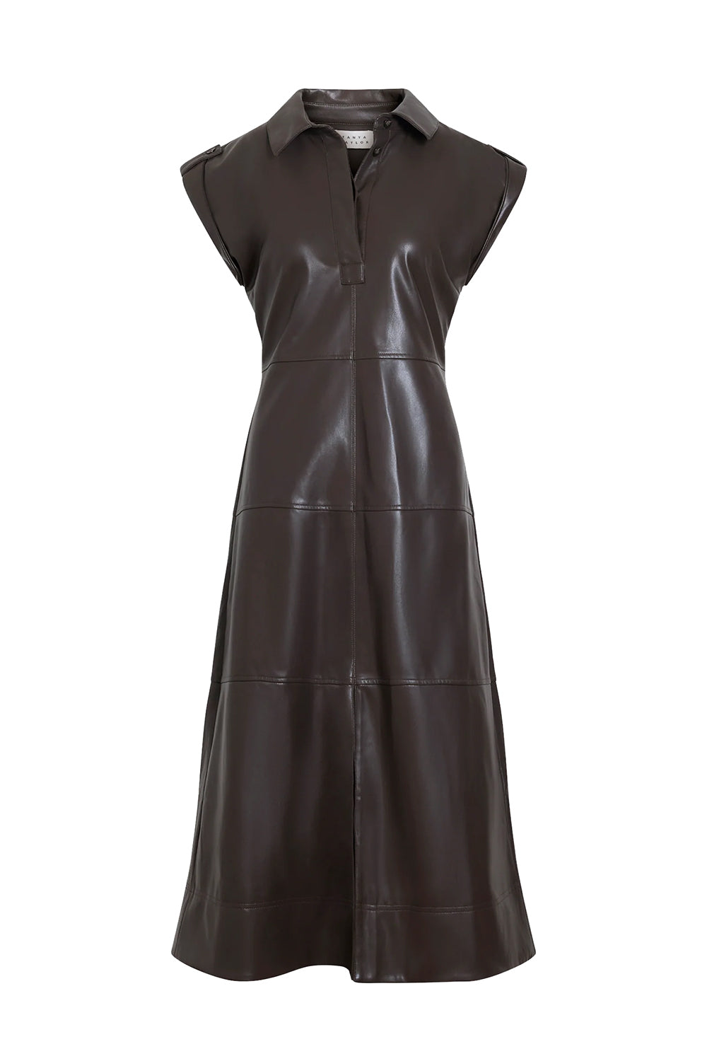 Shivi Dress in Dark Fig
