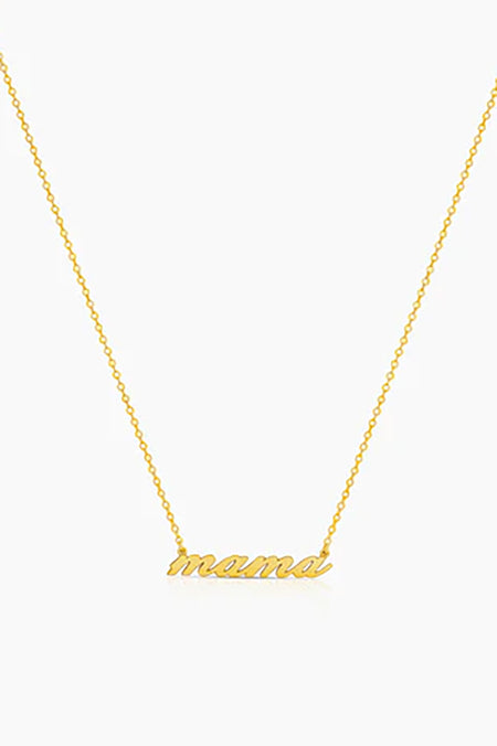 14K Gold Vermeil Long Short Link Chain Necklace with Pave Diamond Round Pendant