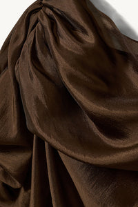 Gilian Drape Top in Espresso