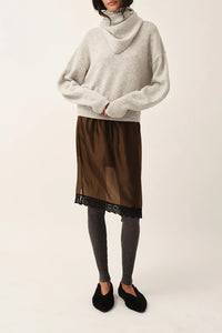 Volmer Scarf in Heather Grey Melange