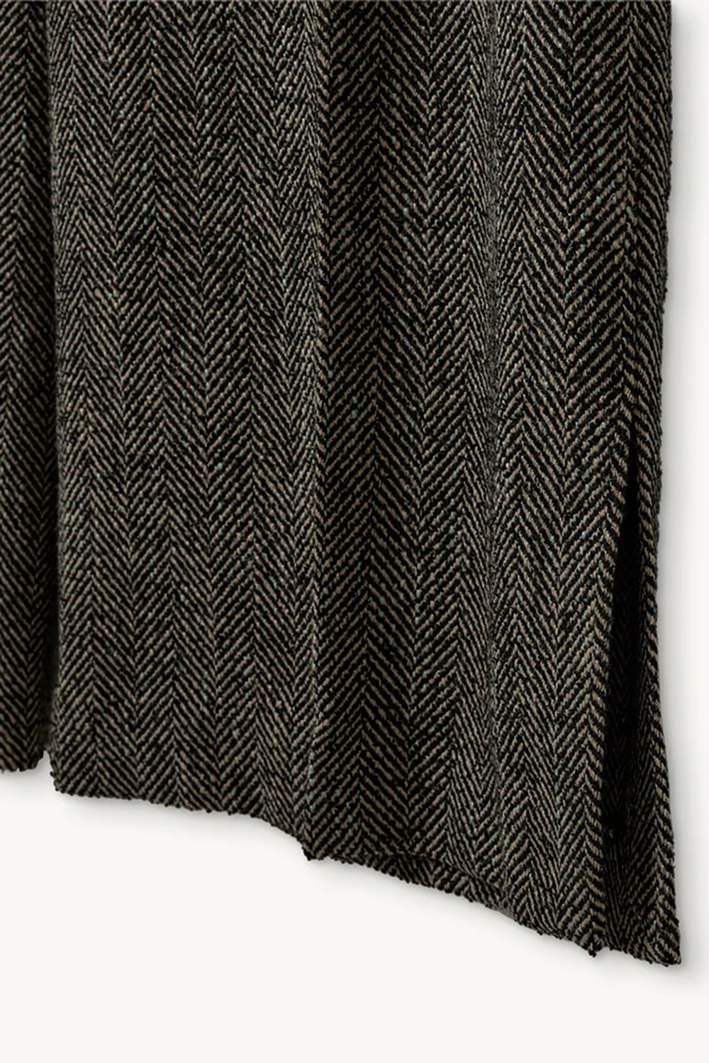 York Pants in Black Brown Herringbone