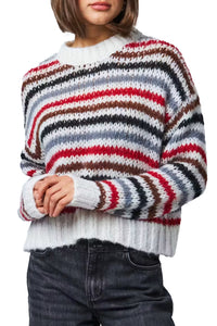 Theodora Sweater in Tundra Stripe