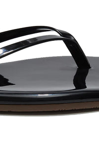 Square Toe Lily Sandals in Licorice