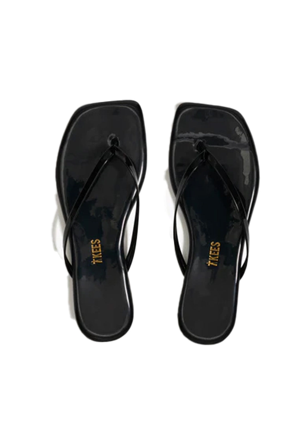Square Toe Lily Sandals in Licorice