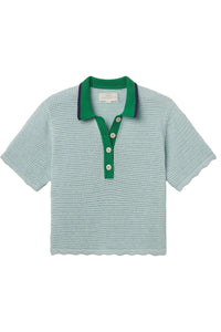 Amalia Polo in Light Blue