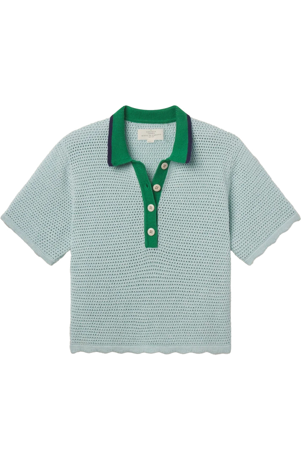 Amalia Polo in Light Blue