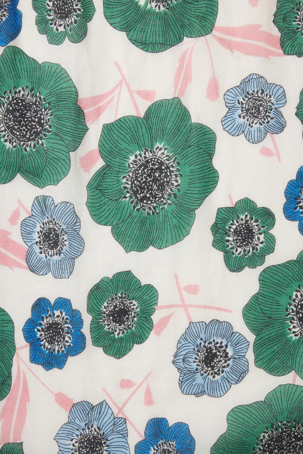 Martinique Dress in Greenhouse Bloom