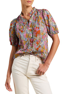 Mira Blouse in Delicate Tilia