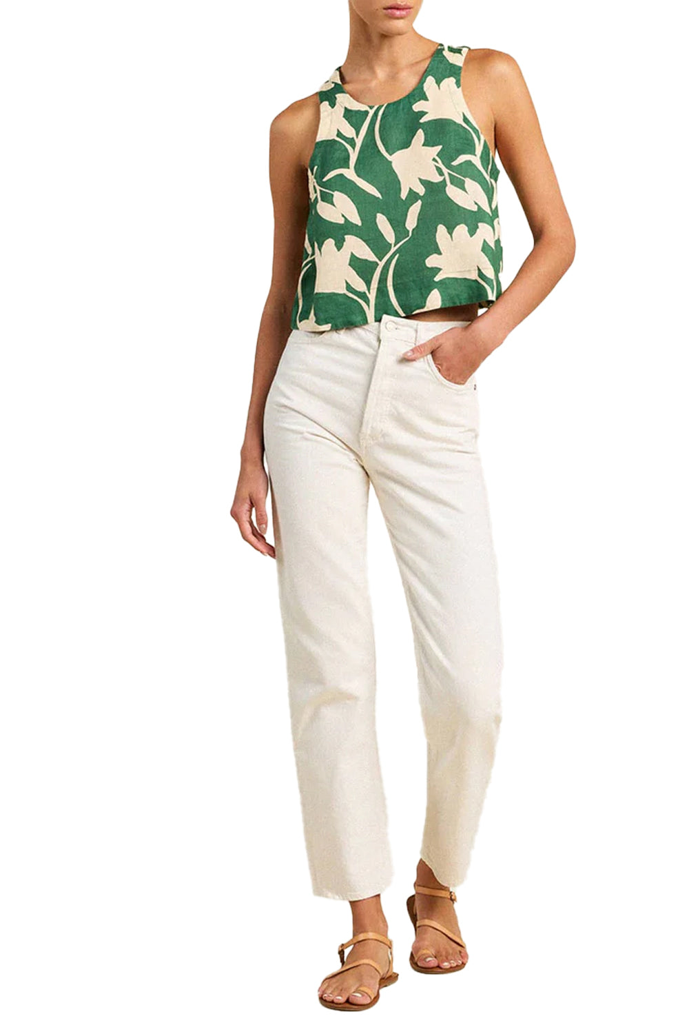 Esther Tank in Madalena Floral