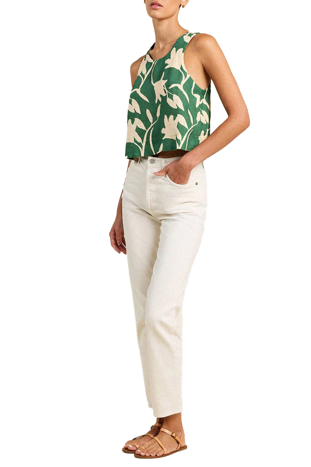 Esther Tank in Madalena Floral