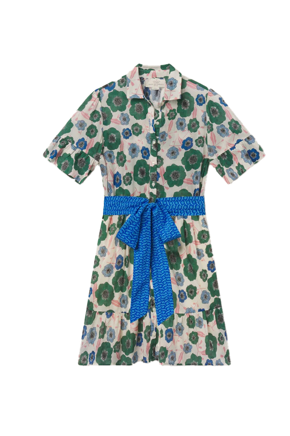 Martinique Dress in Greenhouse Bloom