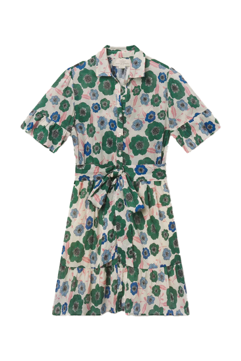 Martinique Dress in Greenhouse Bloom