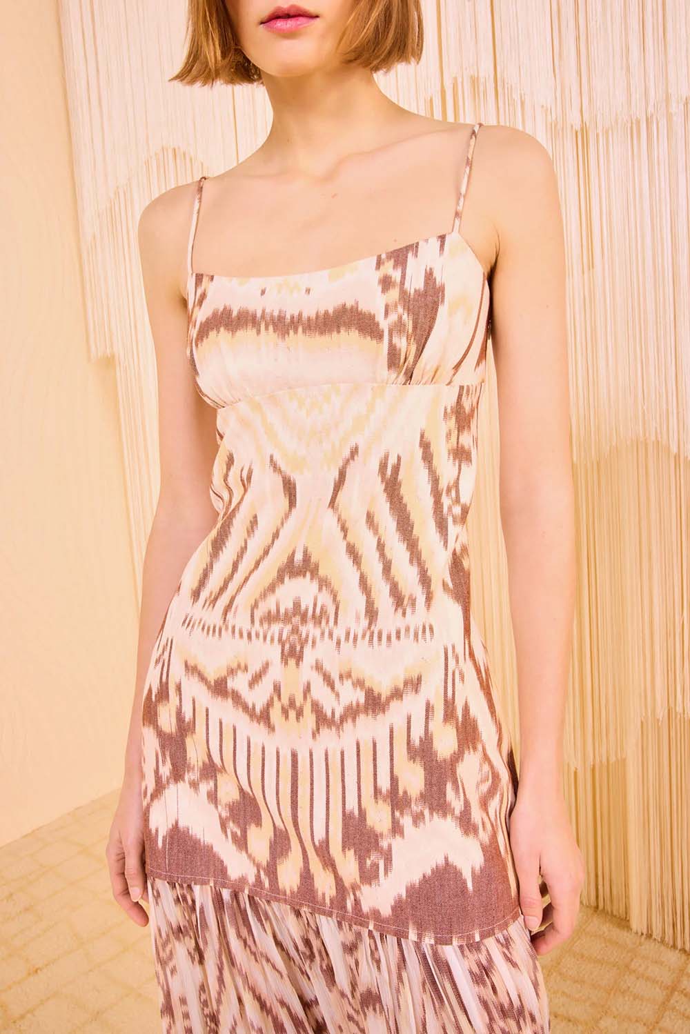 Marisol Drop Waist Gown in Marisol