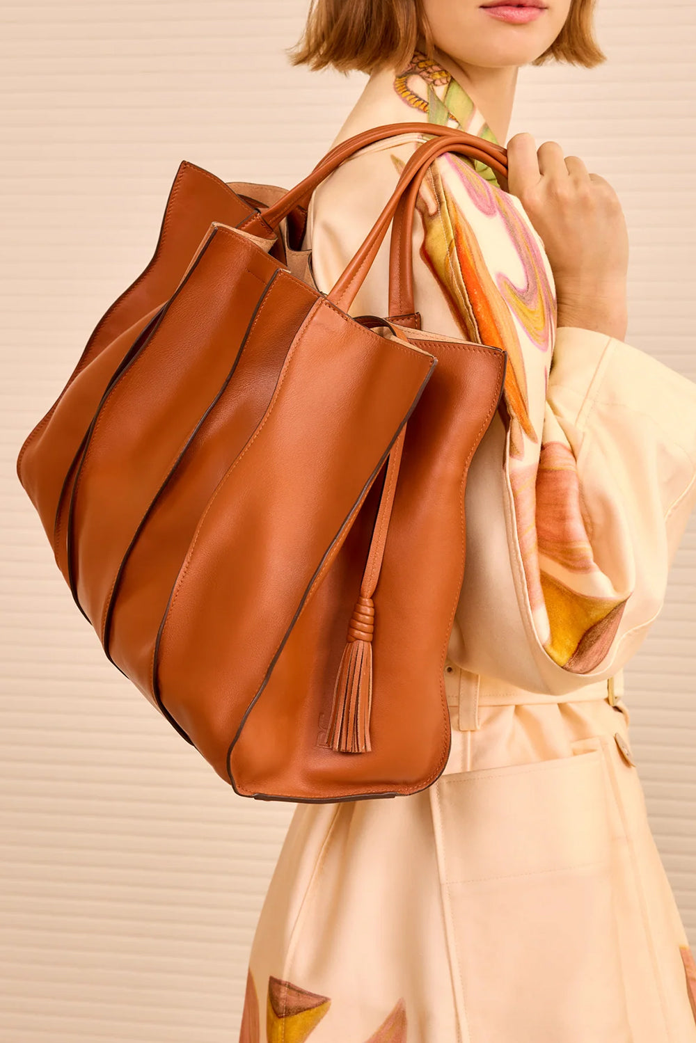 Adria Large Tote in Sierra
