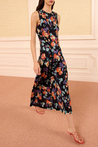 Isabelle Jersey Dress in Nocturne