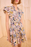 Izel Mini Dress in Magnolia