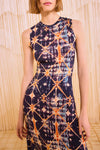 Orla Sleeveless Midi Dress in Phoenix