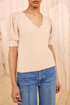 Polline Top in Melange