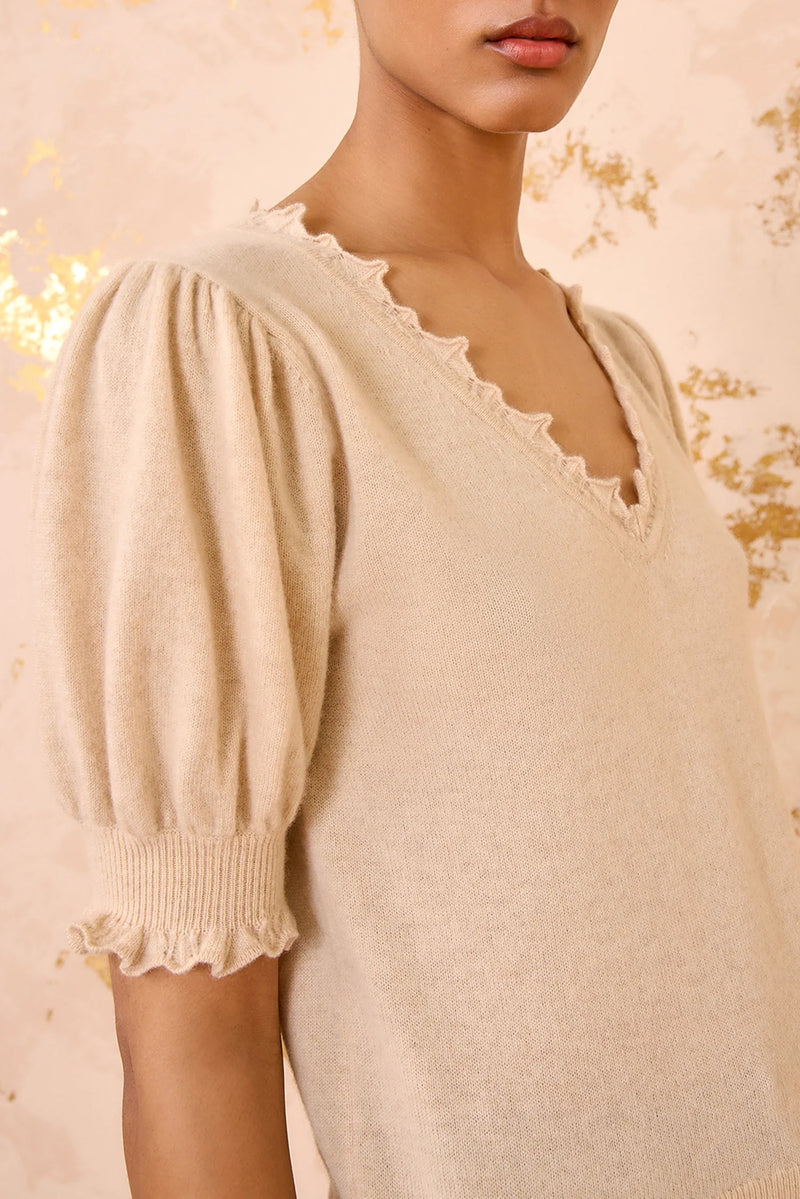 Polline Top in Melange