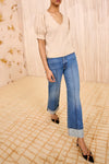 Polline Top in Melange