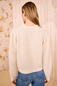 Romily Alpaca Long Sleeve Pullover in Cowrie