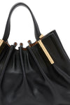 Isadora Mini Ruched East West Tote in Nior