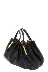 Isadora Mini Ruched East West Tote in Nior