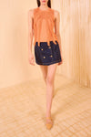 Bonnie Sleeveless Knit Top in Tulip