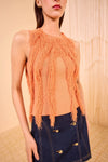 Bonnie Sleeveless Knit Top in Tulip