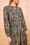 Brea Long Sleeve Blouse in Luna